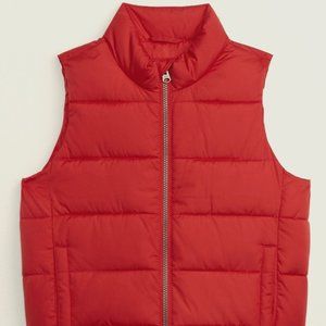 GAP Kids ColdControl Red Puffer Vest (Large)